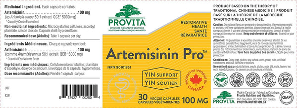  LongLifeNutri Artemisinin 150mg - 120 Vegetarian