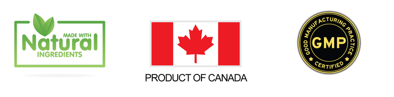All natural product of canada, GMP certified